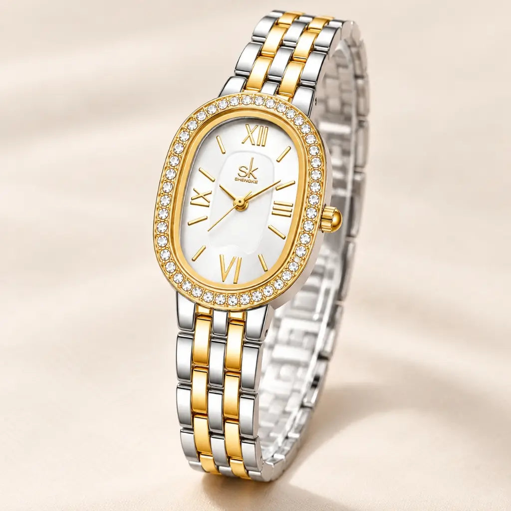 womens watches gold and silver